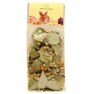 PetSnack brezové listy+harmanček+jabloňové drievka